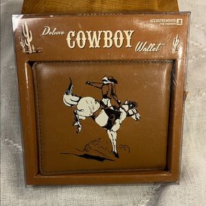 NIB Deluxe Cowboy wallet